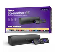 Barre de son Roku Streambar SE | Streaming 4K HD | Son Premium & Clart? de Dialogue | Installation Simple | Couleur Noir
