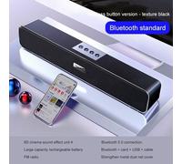 Barre de son Surround 3D Bluetooth 5.0, haut parleurs d'ordinateur filaires, stéréo, caisson de basses, barre de son pour ordinateur portable, PC, cinéma, TV, Aux 3.5mm