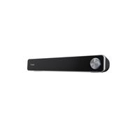 Barre de son Trust Arys Noir 2.0 canaux 6W RMS (12W PMPO) USB/Line-in 3.5mm, 420x75x64mm, Impédance 4 Ohm, Câbles USB et Audio inclus