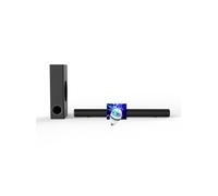 Barre de son TV 200W - 2.1 M-1880 SBT, Caisson de basses, connexion sans Fil Bluetooth, Entrée HDMI, Optique, USB, Jeu LED DIAMS