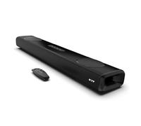 Barre de Son TV Bluetooth 5.3, HDMI, Optique, AUX, USB, 100W RMS, 60 Hz-20 kHz, Système 2.1 avec Caisson de Basses Intégré, 100-240V, Fixation Murale Possible, ABS
