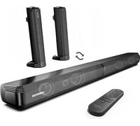 Barre de son ULTIMEA 2.2 canaux, Design amovible 2 en 1, 2 tweeters et woofers intégrés, Bluetooth 5.3, ARC, optique, AUX et USB