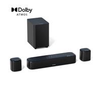 Barre de Son Ultimea Aura A50 Pro 5.1 -Dolby Atmos - Système Audio Surround Pour TV - Contrôle Via Application - 2Enceintes