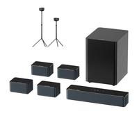 Barre De Son Ultimea Poseidon D80 Boom 7.1+1 Paire De Pieds D'enceintes Steady 300-Dolby Atmos-Égaliseur 10 Bandes