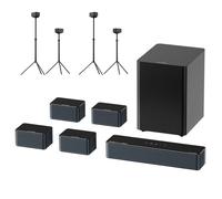 Barre De Son Ultimea Poseidon D80 Boom 7.1+2 Paires Supports D'enceintes Steady 300-Dolby Atmos-500 W-Contrôle Application