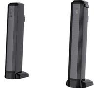Barre de son ULTIMEA pour téléviseurs, Barre de son divisible 2 en 1 100W Bluetooth 5.3, Haut-parleur TV avec 3 modes EQ et basses réglables, ARC/Optique/Aux