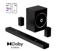 Barre de son - ULTIMEA - Skywave F40 Boom - Caisson de basses filaire 6,5"" - 5.1.2 canaux - Dolby Atmos - 460W