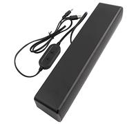 Barre de Son USB, Haut-Parleur d'ordinateur 2.0 Canaux sans Perte, Barre de Son St¨¦r¨¦o pour Home CIN¨¦ma, Bo?Te de Son Surround, Lecteur de Musique St¨¦r¨¦o Filaire, Entr¨¦e 3,5 Mm
