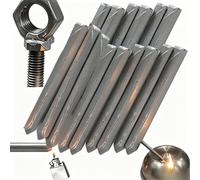 Barre De Soudage En Aluminium, Barre De Soudage, Baguettes De Soudure Universelle Basse Température Tige, Soudages En Poudre, Fer Facile à Fondre Avec Briquet Barres d'Étain à Souder (15PCS)