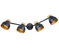 Barre de spots 4 lumières réglables 71 cm Trio R81924032