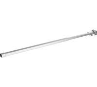 Barre de stabilisation de la paroi de douche Acier inoxydable 70-120 cm