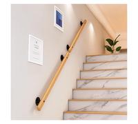 Barre de support antidérapante en bois pour maison, loft, couloir, escalier mural pour bars et lofts, solution de sécurité de 100 cm