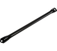 Barre de support de ceinture supérieure noire, sans support de repose-pieds - Simson S50N, S51N