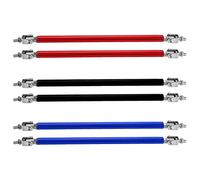 Barre de support de pare-chocs avant de voiture Entretoise de lèvre de pare-chocs avant réglable 1 paire 20cm Tige de support de modification de voiture (noir) Accessoire de remplacement pour barre de