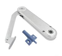 Barre de support de porte d'armoire, charnière robuste en alliage de zinc à fermeture douce avec butée d'arrêt à 110° pour couvercle de placard de cuisine