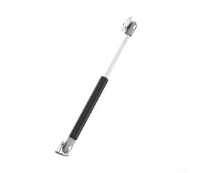 Barre de support hydraulique pour siège de moto, construction en alliage d'aluminium, action de levage lisse, solide et stable, s'adapte à une large gamme de modèles de moto (noir)