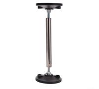Barre de support pour armoire de salle de bain fabriquée en acier inoxydable avec fil de réglage positif et négatif rétractable pour une installation sûre et stable (30 à 45 cm)