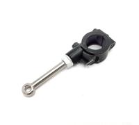 Barre de support pour béquille latérale de moto en ABS + métal pour béquille de 2023 mm offrant un soutien stable pour le stationnement de moto