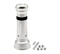 Barre de support pour bobine Stella pour Twin Power pour Stradic - Contrepoids en métal avec joints toriques - Poids léger 9,6 g (argent)