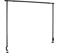 Barre de table décorative - métal - noir - L200 cm - Atmosphera créateur d'intérieur