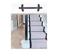 Barre de tapis réglable avec support sécurisé pour la sécurité des | Tringle réglable avec support sécurisé pour une meilleure sécurité des escaliers et une stabilité du tapis