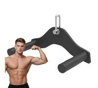 Barre De Tirage Latéral - Développement Du Dos Et Des Triceps | Accessoire De Musculation Pour Exercices Traction Routine Force | Poignées Rameur Portables Machine À Câble Acier Et PVC Robuste