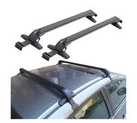 Barre de Toit Barre De Toit Universelle En Aluminium Pour Voiture 2 Pièces Porte-bagages Avec Verrou Barres Toit Transversales(B-Pole 90cm-100cm)