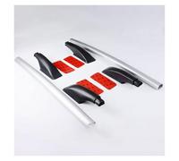Barre de Toit Porte-bagages Décoratif En Alliage D'aluminium Perforé Des Deux Côtés Pour Voiture Barres Toit Transversales(B)