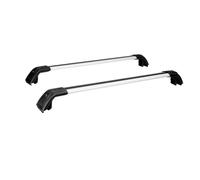 Barre de Toit Pour Maserati Pour Levante 2016 2017 2018 2019 2020 2021 2022 2023 2024 Barres Transversales De Toit Verrouillables Barres Toit Transversales(BLACK and SILVER)