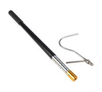 Barre de toit rétractable pour ouvre-fenêtre de 53, 5 à 160 cm, longueur réglable avec crochet de fixation pour auvent de camping-car et design robuste multi-sections