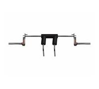 Fit & Rack Barre de traction à squat réglable Argenté TU