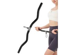 Barre de traction - Accessoire de machine de traction pour traction à lats - Station de musculation antidérapante pour entraînement de gym, hommes, femmes, débutants, athlètes, studio