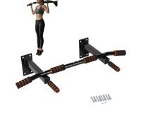 Barre De Traction - Acier Et Caoutchouc De 94cm | Équipement De Dips Fixation Murale | Station De Musculation Pour Maison