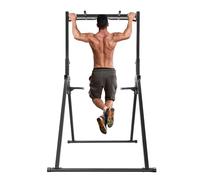 Barre de traction autonome Power Tower avec station de dip, capacité de charge de 200 kg, hauteur réglable de 1,75 à 2,3 m, station de fitness pour tractions et dips, appareil d'entraînement à