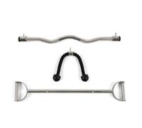 Hammer Barre de traction avec corde à triceps BioForce Studio Power Argenté TU Unisex