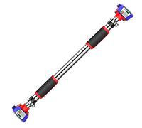 barre de traction, Barre de traction télescopique portable, adaptée à la salle sport domicile, barre antidérapante, charge 200 kg, 63-195 cm(63 74cm)