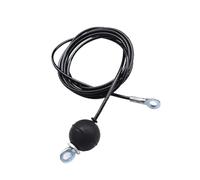Barre de Traction Câble robuste for gymnastique et Fitness, câble métallique en acier, barre de traction latérale, sturdy, entraînement à domicile, accessoires d'équipement bricolage(2.5M)
