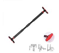 Barre de traction de porte sans vis, largeur réglable avec verrouillage de sécurité et tapis antidérapant pour la maison, la gym, l'exercice, le fitness, la musculation, poids maximum jusqu'à 350 kg
