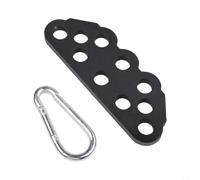 Barre de traction en acier multi-grip pour machine à câble, adaptée à diverses configurations de poulie pour fournir des entraînements de fitness divers et efficaces