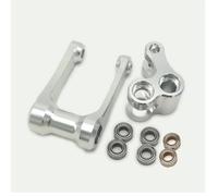 Barre de traction en aluminium avec roulements pour Losi 1/4 Promoto MX PM-MX/SM LOS264001 Argenté