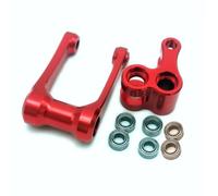 Barre de traction en aluminium avec roulements Rouge pour Losi 1/4 Promoto MX PM-MX/SM LOS264001