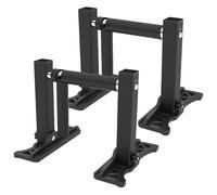 Barre de traction en porte | Barre de traction portable | 2 pièces, capacité 118 kg, entraînement de base, poignées | Fitness exercice à la maison corps