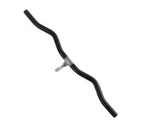 Barre de traction - Fixation pour machine à câble - 80 cm - Poignée d'entraînement de musculation - Accessoire d'entraînement de gym - Barre ergonomique pour exercices - Bras arrière et épaules pour