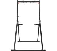 Barre de traction, hauteur réglable de 1,75 m à 2,30 m, charge maximale 200 kg, design pliable, noir