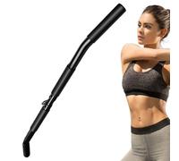 Barre de traction latérale | Attache amovible | Fixation de machine à câble de gym | Équipement de gym avec poignées en caoutchouc pour des entraînements de force confortables | Biceps épaule et dos