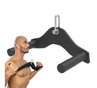 Barre de traction latte, accessoires de gym pour machine à câble, poignée de rangée ergonomique pour équipement de gym à domicile, système de poulie de presse de poitrine, muscles du dos pour femmes