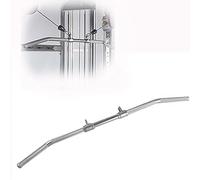 Barre de traction latte pour équipement de gym - Design double crochet pour entraînement efficace du haut du corps