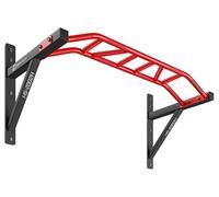 Hop-Sport Barre de Traction Montage Murale Multiprise HS-2002K, Multifonctionnelle, Professionnelle pour la Maison, Nombreuses Variations de Préhension, Charge 150 kg, Multi-grip Pull Up Bar