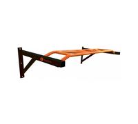 Sveltus Barre de traction murale Premium – Support mural Chin-up 115 cm Noir Taille TU
