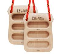 Barre de traction portable pour escalade, planche d'entraînement avec bords et poches, antidérapante et légère, portable, pour l'entraînement en bloc (bois de hêtre, CJ-HB2303)